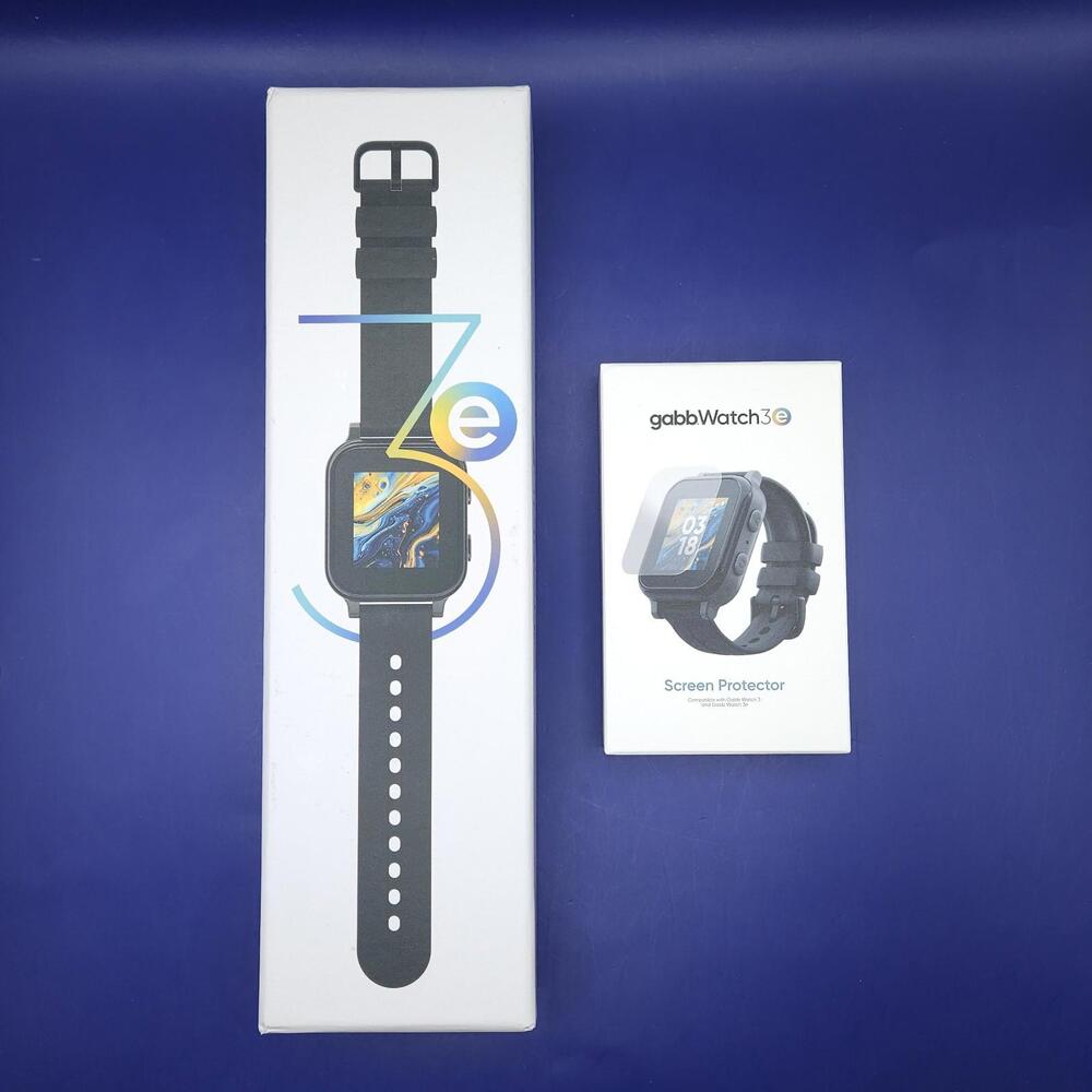 New in Box Gabb Watch 3e Kids Safe Smart Watch GPS Cell Phone Dark Gray